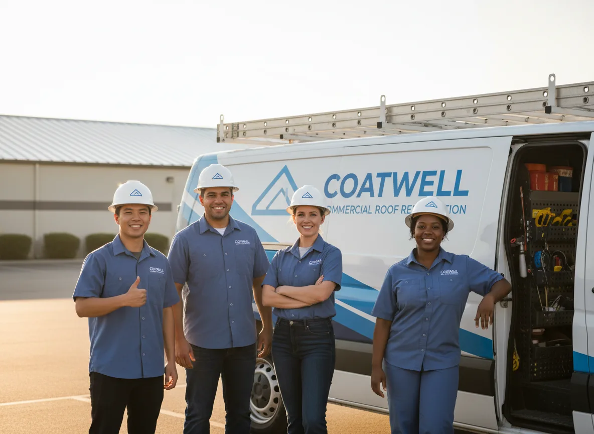 Commercial roof coating company in Guy, TX